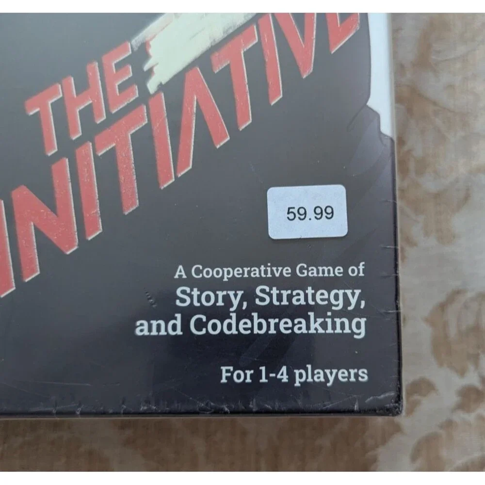 The Initiative - Cooperative Game Board (Unexpected Games) NEW 1-4 players